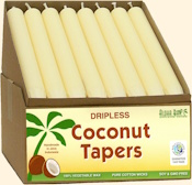 Cream Coconut Tapers