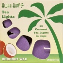 Violet Coconut Tea Lights