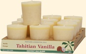 Tahitian Vanilla Perfume Blend Votives