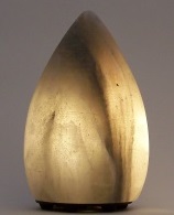 Grey Salt Teardrop Lamp Photo