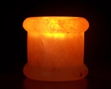 Photo of Salt Pillar Tea Light Holder